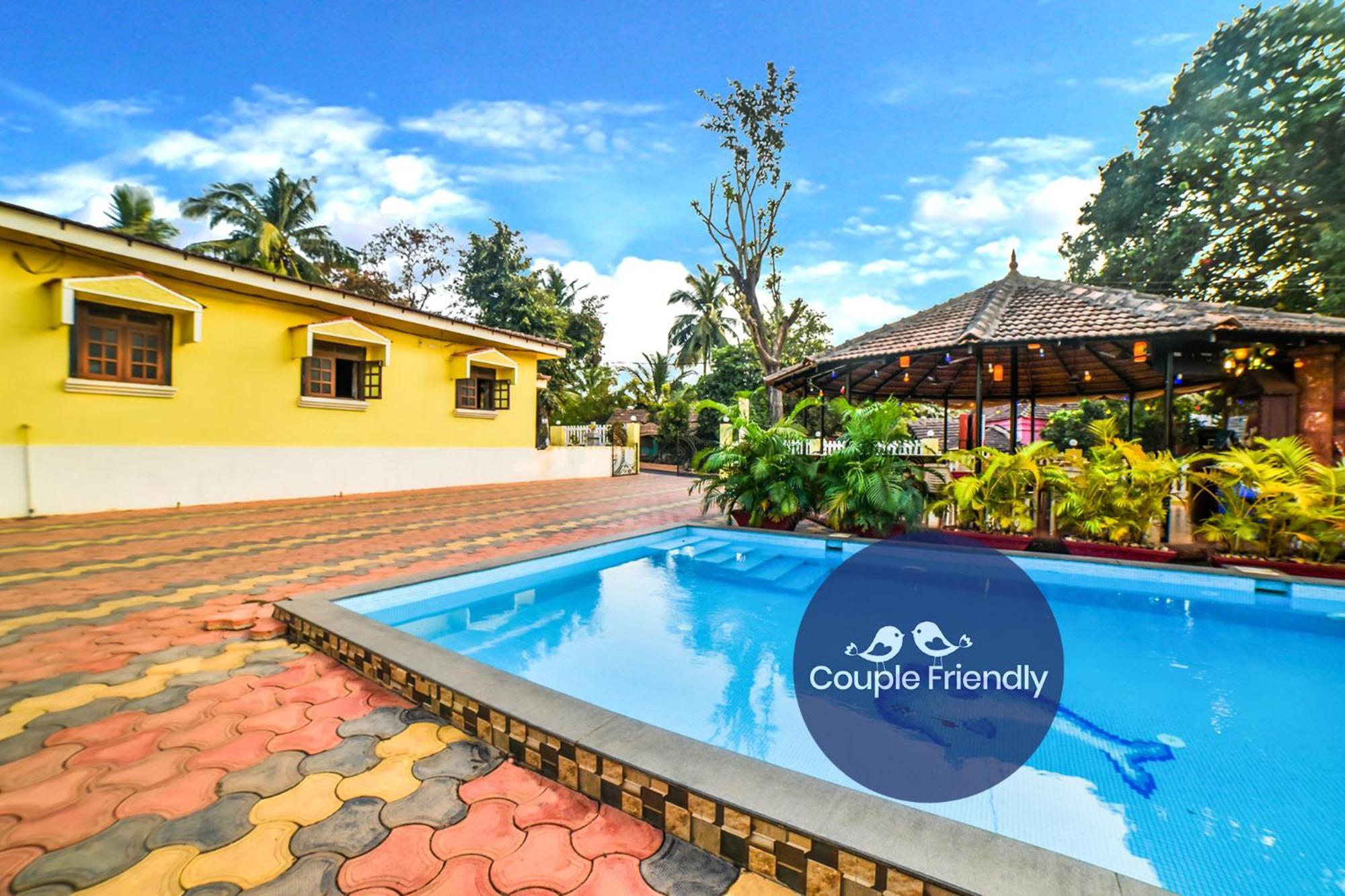 Fabhotel Yoyo Cottage With Pool - Nr Chapora Fort Vagator Exterior foto